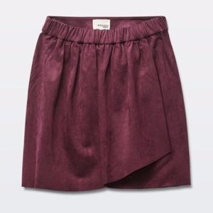 Maroon Wilfred Artiza Nescher Skirt